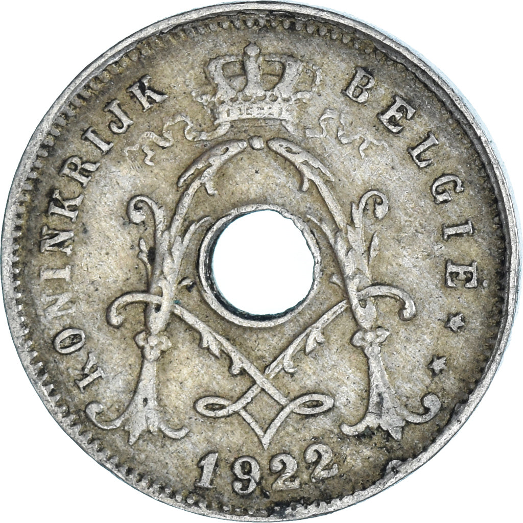 Coin, Belgium, 5 Centimes, 1922