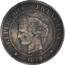 Moneta, Francia, 2 Centimes, 1879