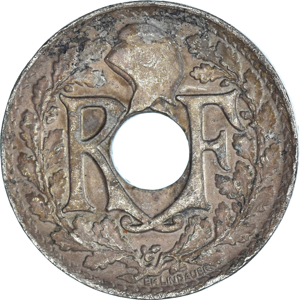 Moneta, Francia, 10 Centimes, 1918