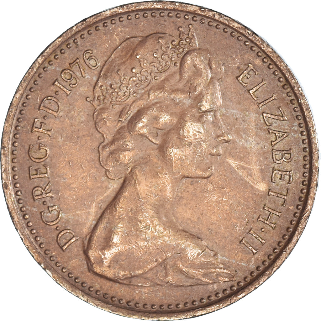 Moneda, Gran Bretaña, New Penny, 1976