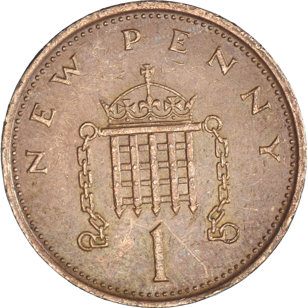 Moneda, Gran Bretaña, New Penny, 1976