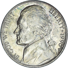 Moneta, USA, 5 Cents, 1990