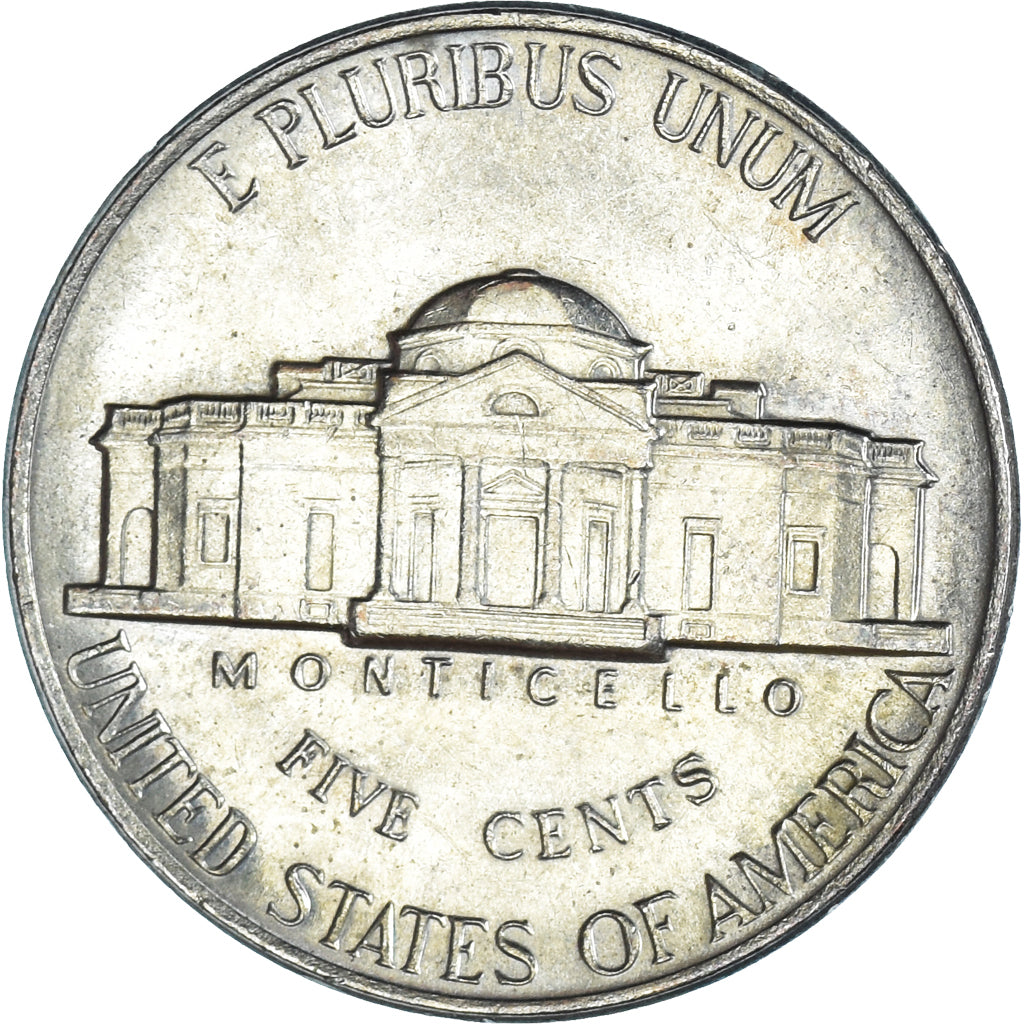 Moneta, USA, 5 Cents, 1990