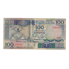 Banknote, Somalia, 100 Shilin = 100 Shillings, 1987, KM:35b, VF(20-25)