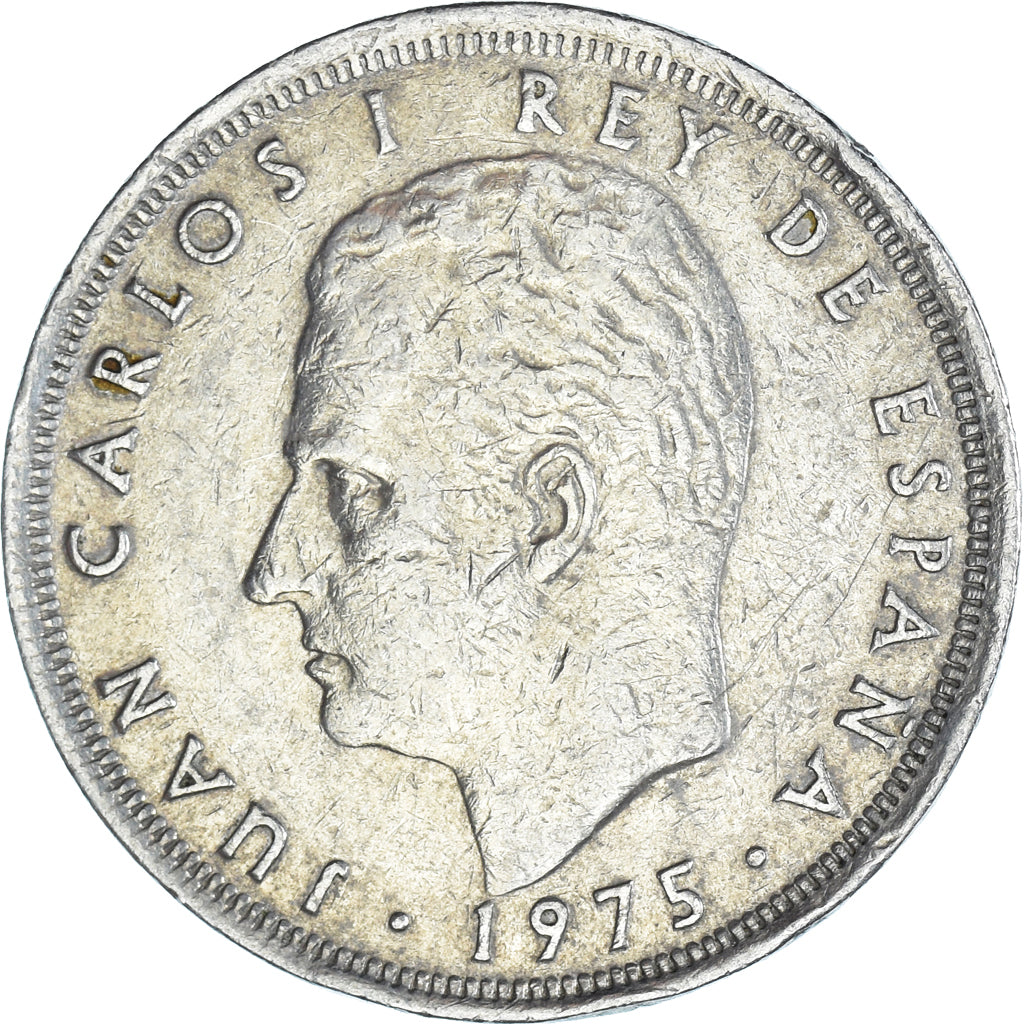 Moneta, Hiszpania, 25 Pesetas, 1975