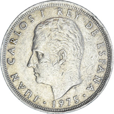 Moneta, Hiszpania, 25 Pesetas, 1975