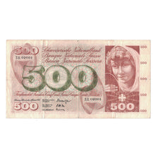 Banknote, Switzerland, 500 Franken, 1965, 1965-01-21, KM:51d, EF(40-45)