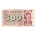 Banknote, Switzerland, 500 Franken, 1965, 1965-01-21, KM:51d, EF(40-45)