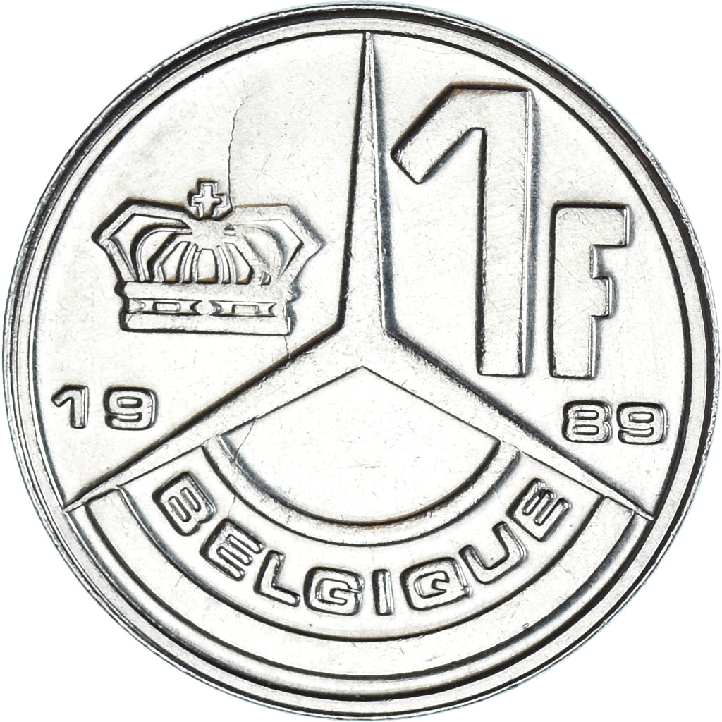 Munten, België, Franc, 1989