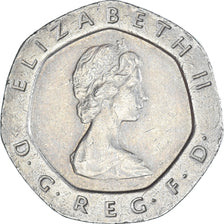 Moneda, Gran Bretaña, 20 Pence, 1982