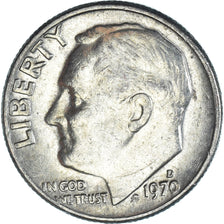 Moneda, Estados Unidos, Dime, 1970