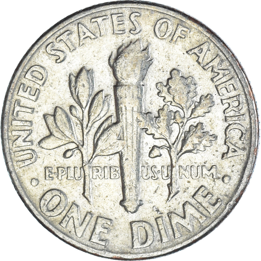 Moneda, Estados Unidos, Dime, 1970
