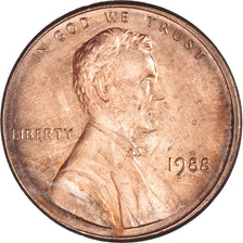 Moneta, USA, Cent, 1988