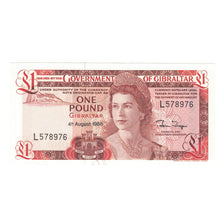 Geldschein, Gibraltar, 1 Pound, 1988, 1988-08-04, KM:20e, UNZ-