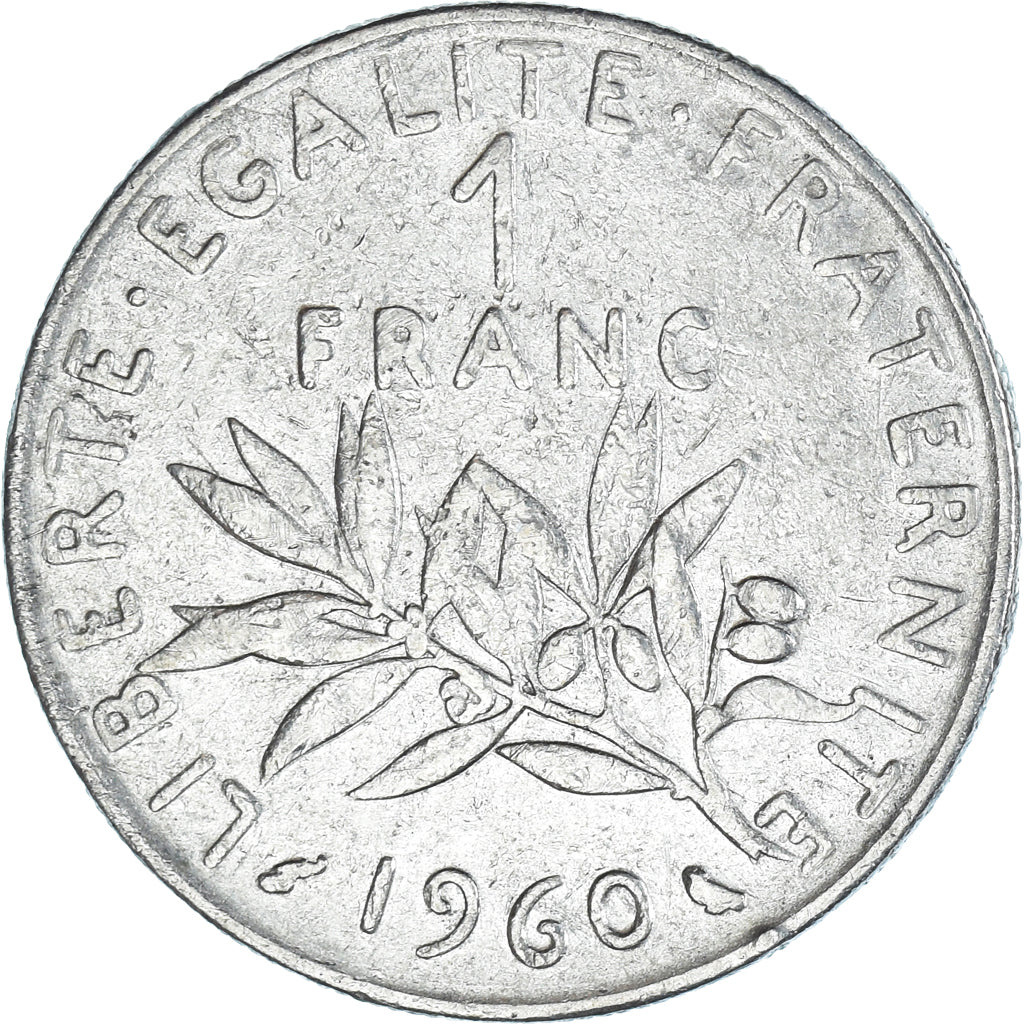Moneta, Francia, Franc, 1960
