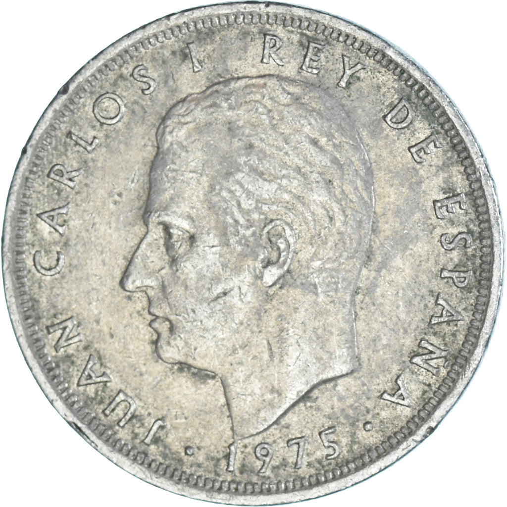 Münze, Spanien, 5 Pesetas, 1975