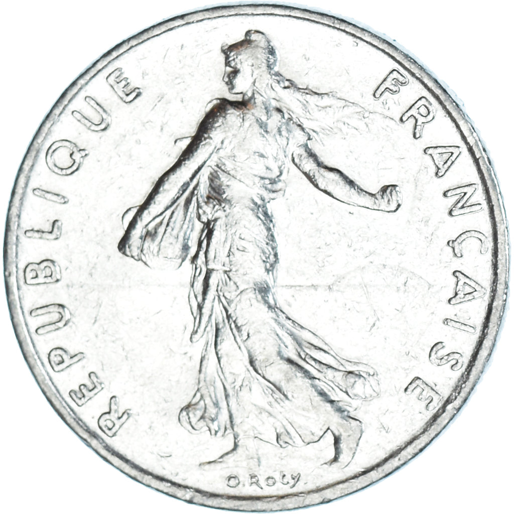 Moneta, Francia, 1/2 Franc, 1978