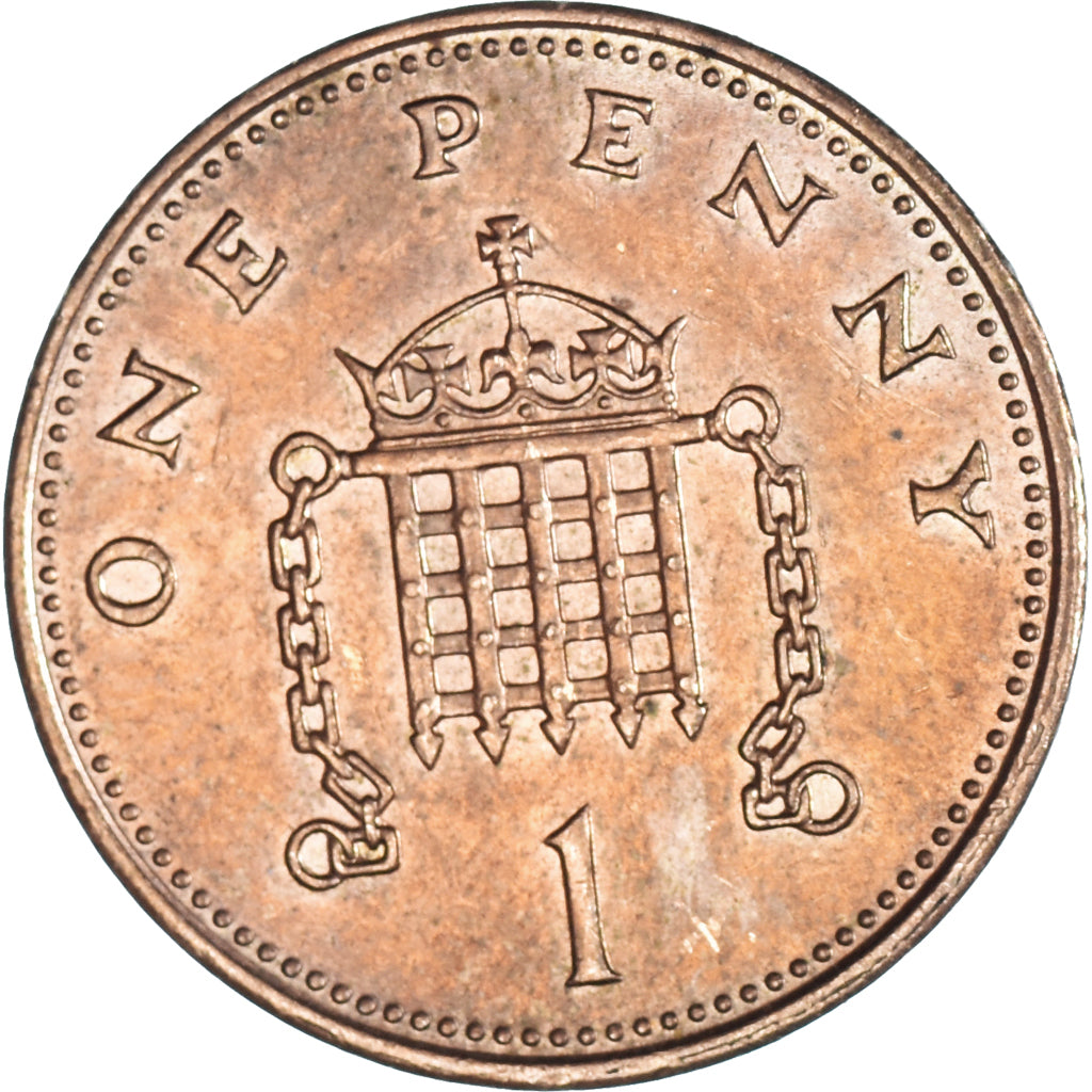 Moeda, Grã-Bretanha, Penny, 1988