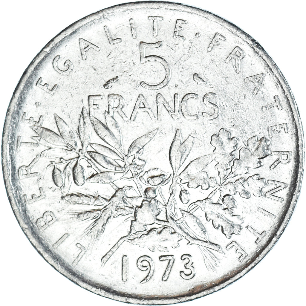 Moneta, Francia, 5 Francs, 1973