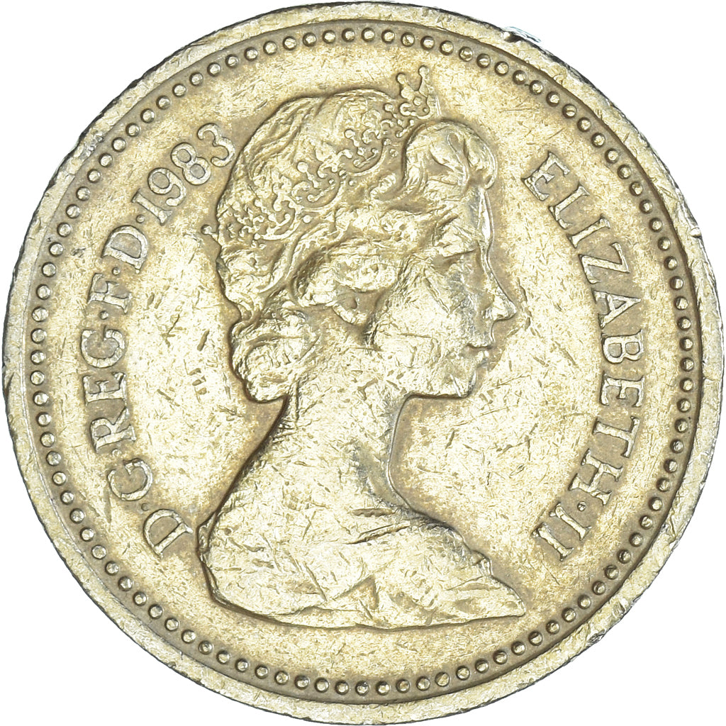 Munten, Groot Bretagne, Pound, 1983