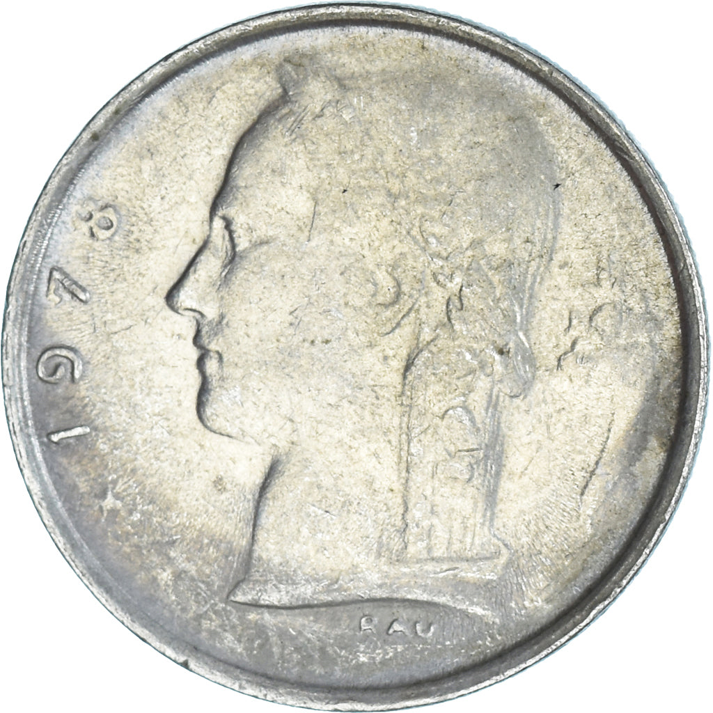 Moeda, Bélgica, Franc, 1978