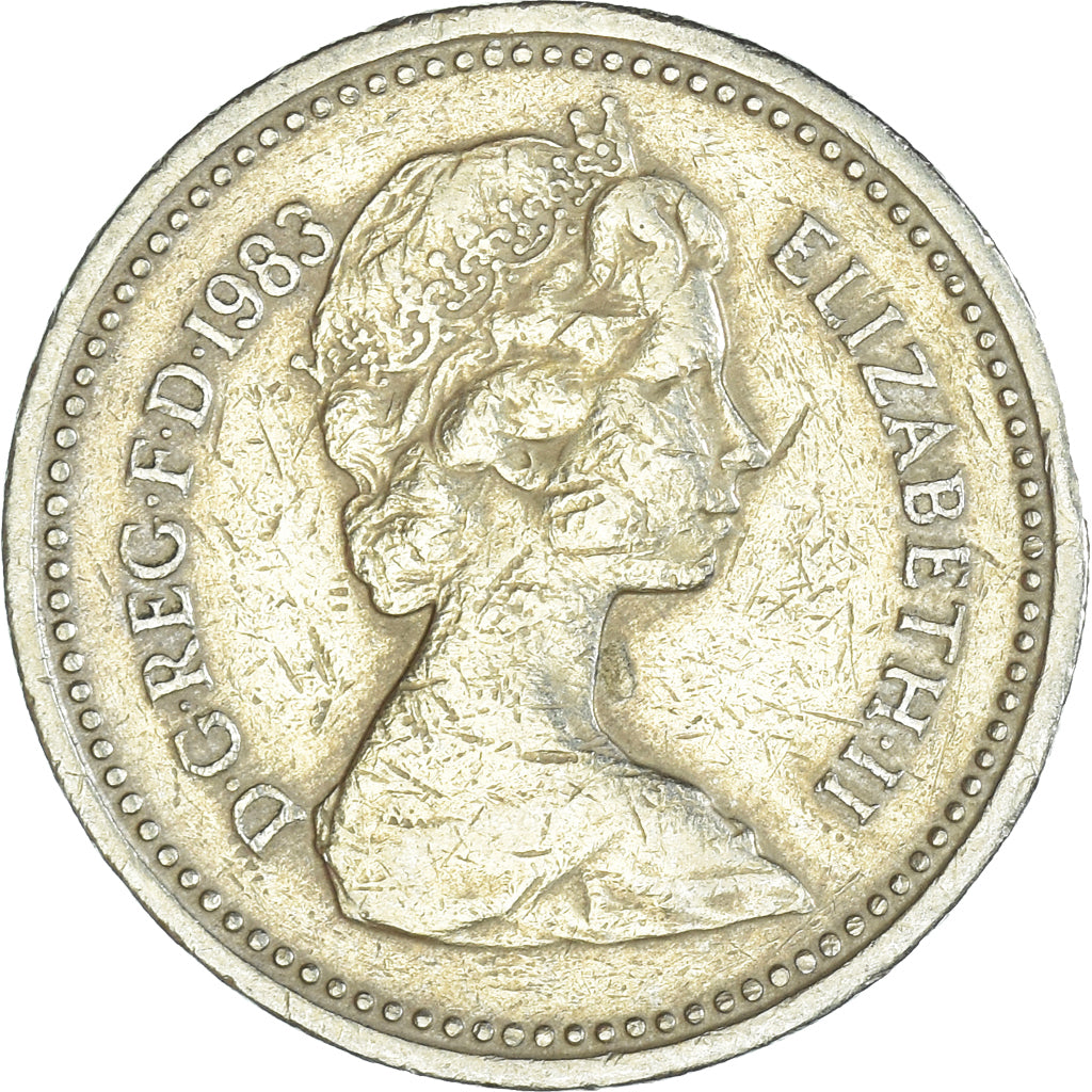 Moneda, Gran Bretaña, Pound, 1983