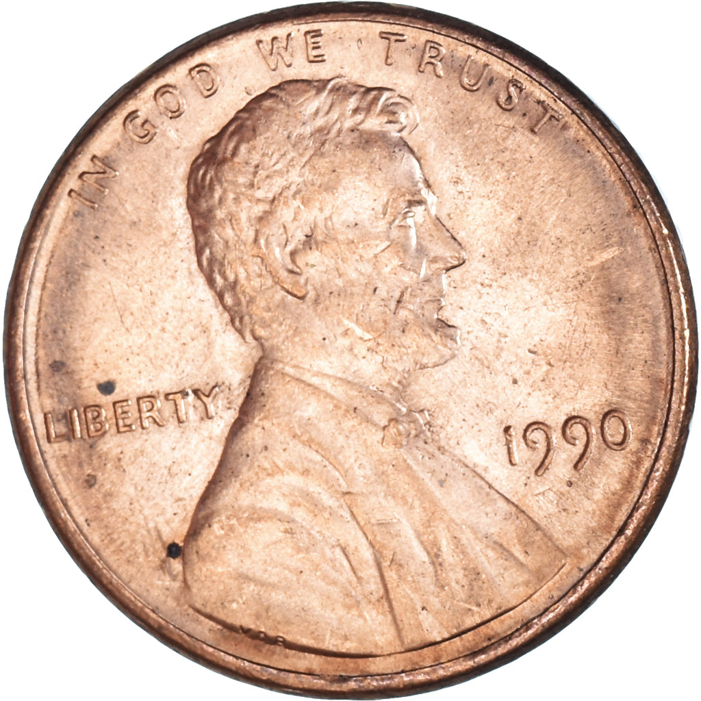Moeda, Estados Unidos da América, Cent, 1990