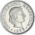 Münze, Schweiz, 10 Rappen, 1965