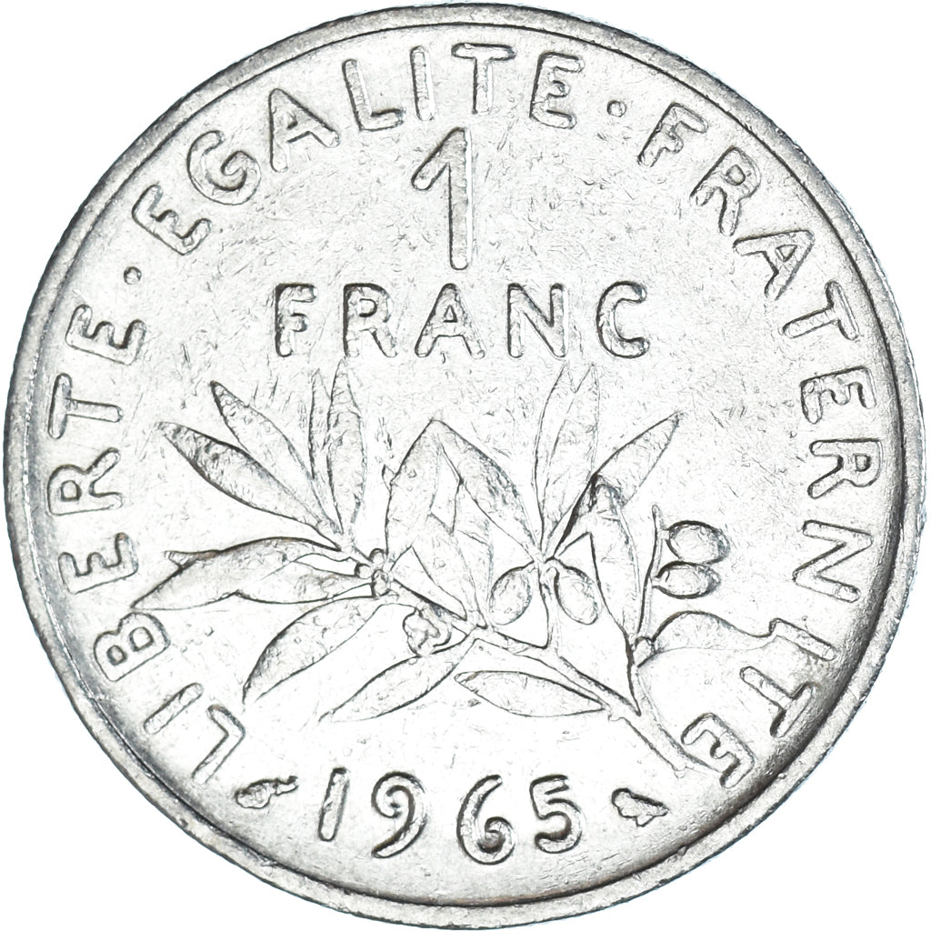 Münze, Frankreich, Franc, 1965
