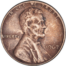 Monnaie, États-Unis, Cent, 1967
