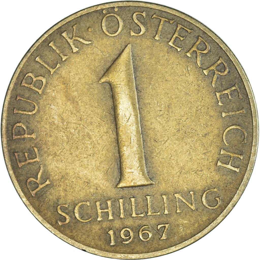 Münze, Österreich, Schilling, 1967