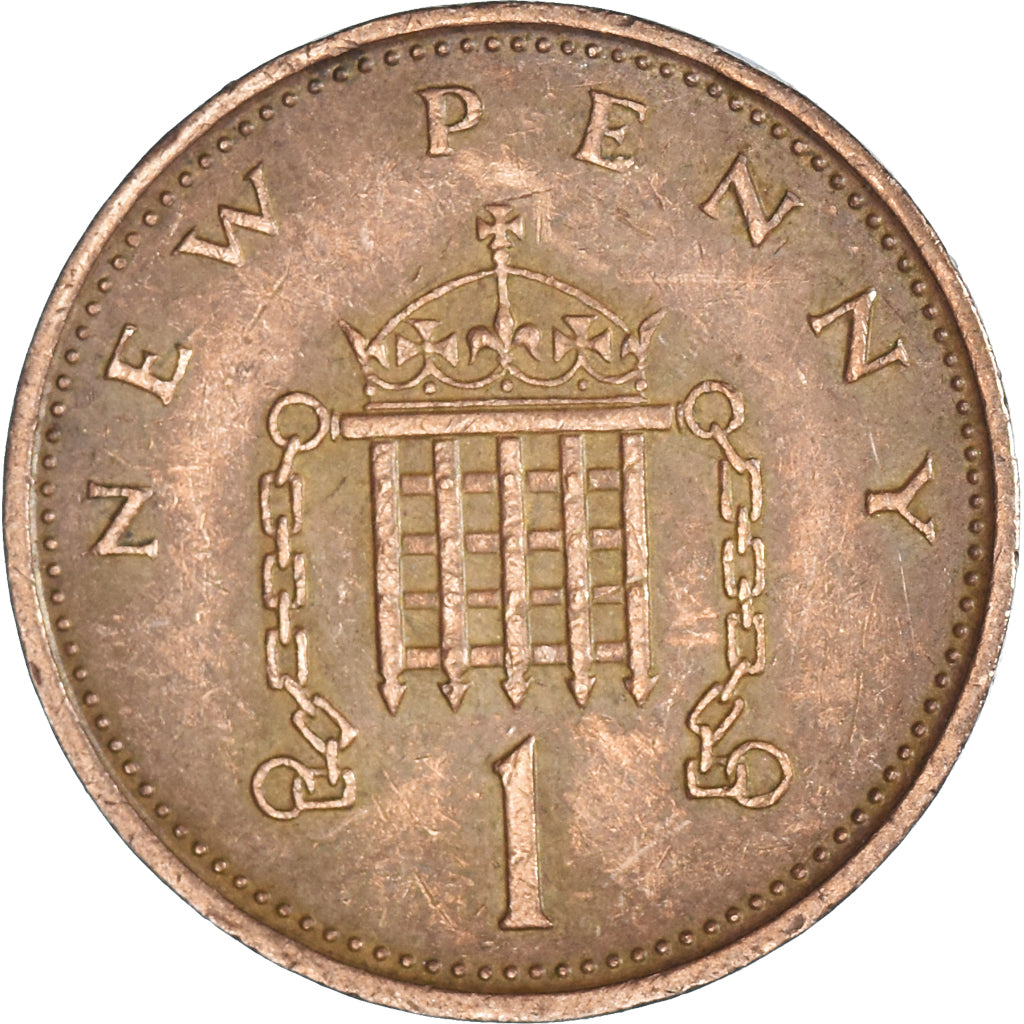 Moneda, Gran Bretaña, New Penny, 1980