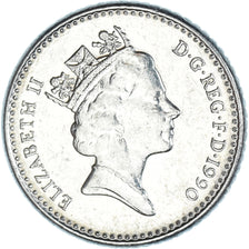 Munten, Groot Bretagne, 5 Pence, 1990