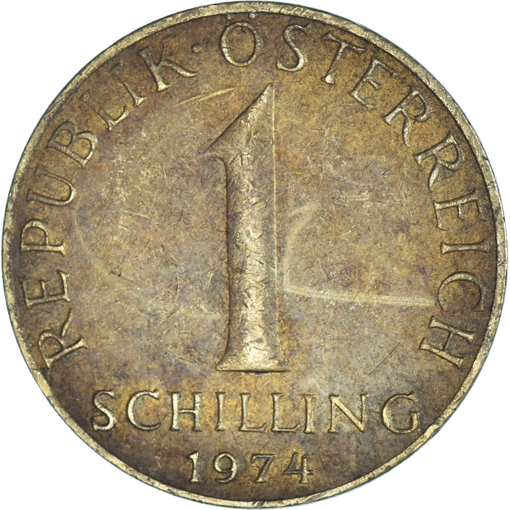Monnaie, Autriche, Schilling, 1974