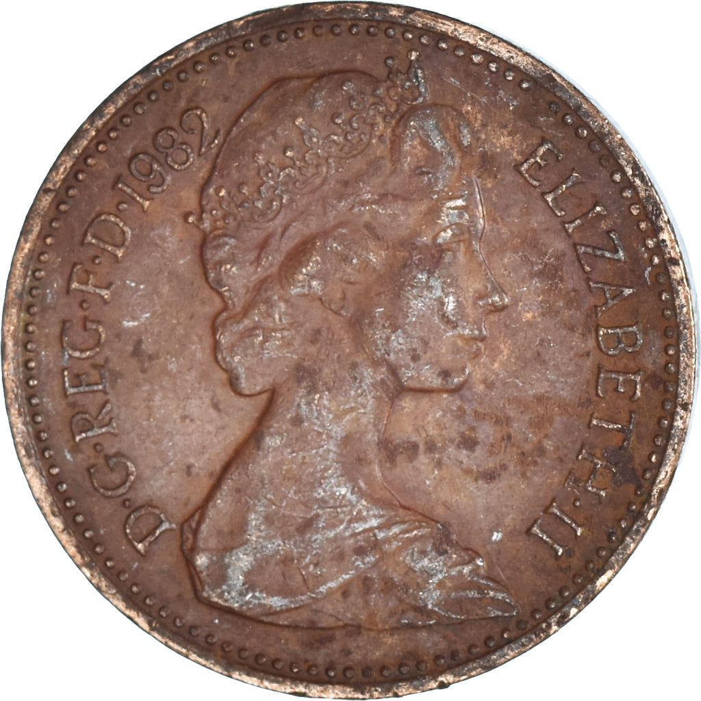 Moeda, Grã-Bretanha, Penny, 1982