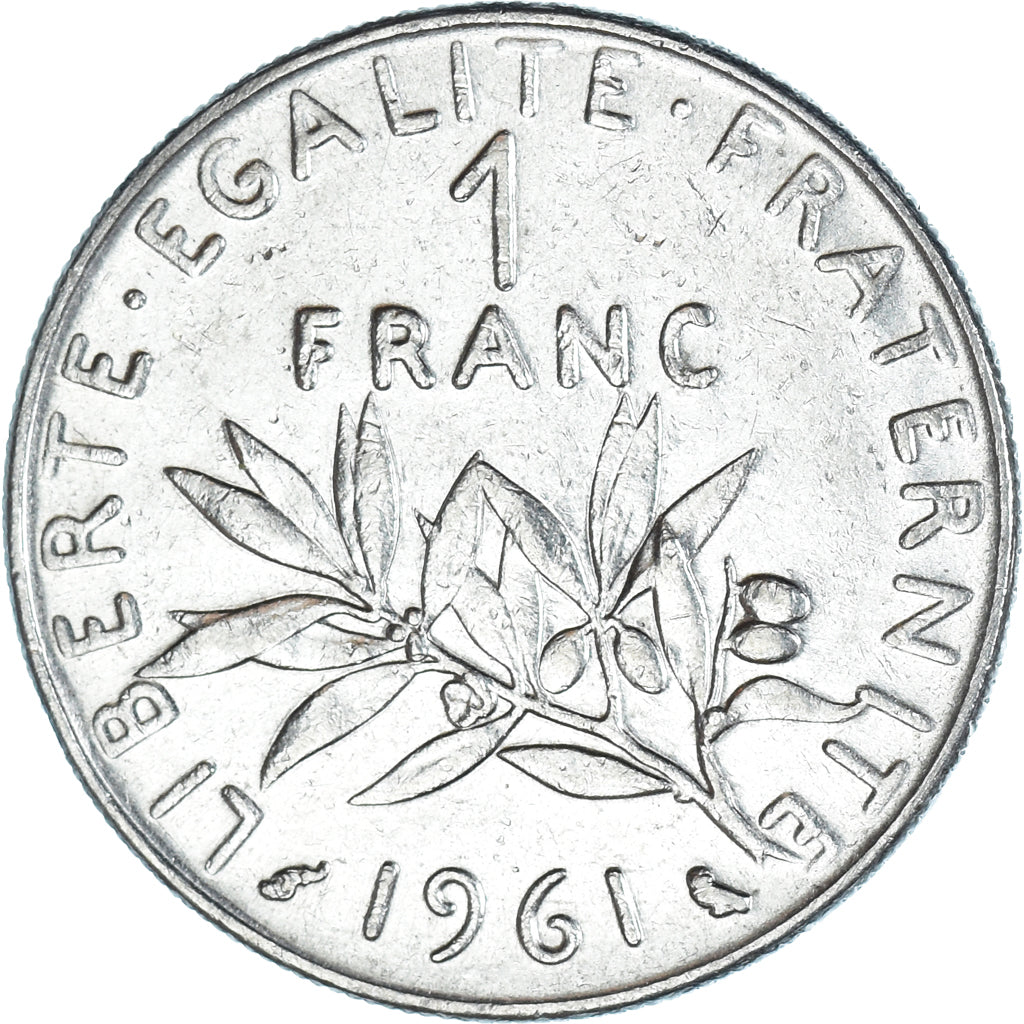 Moneta, Francia, Franc, 1961