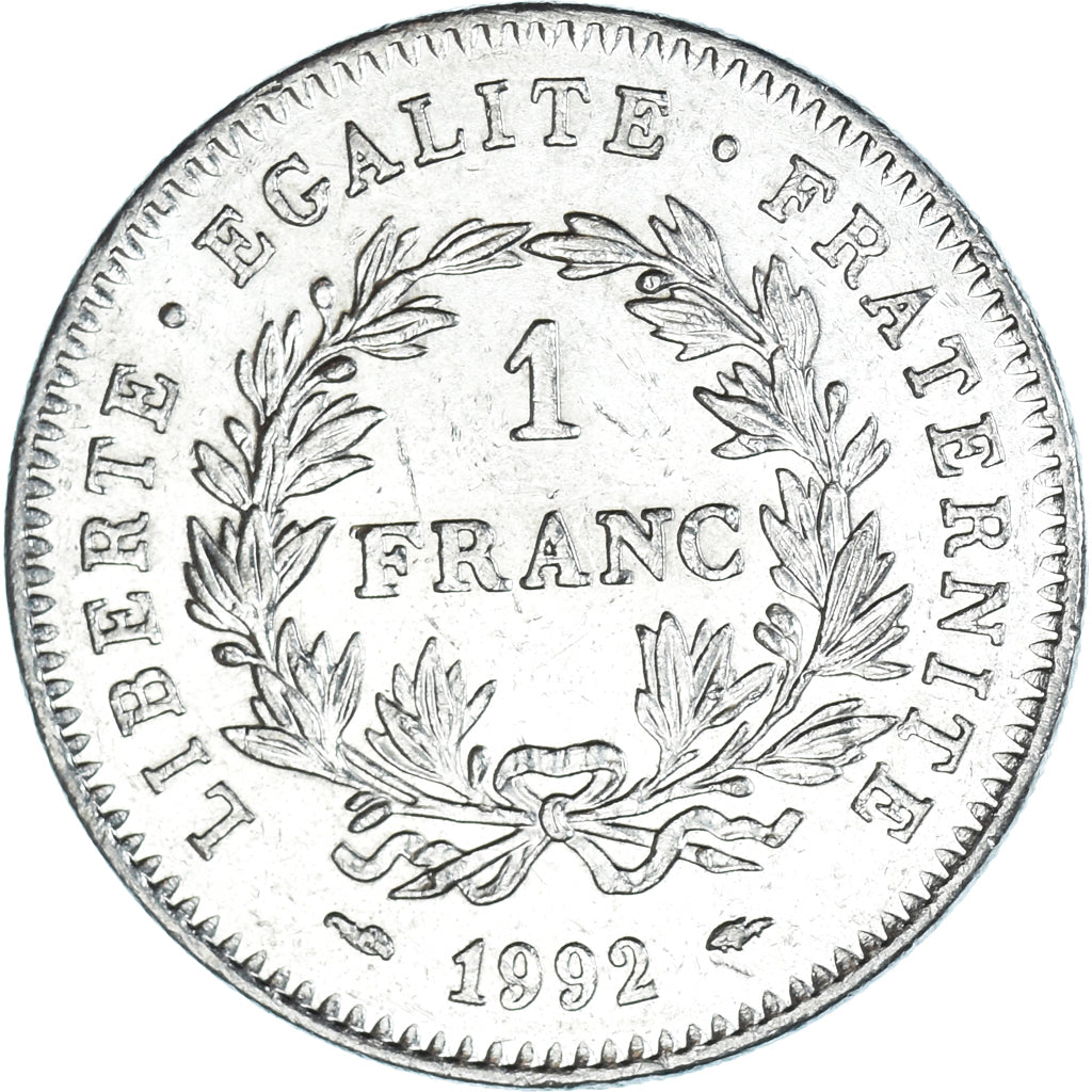 Münze, Frankreich, Franc, 1992