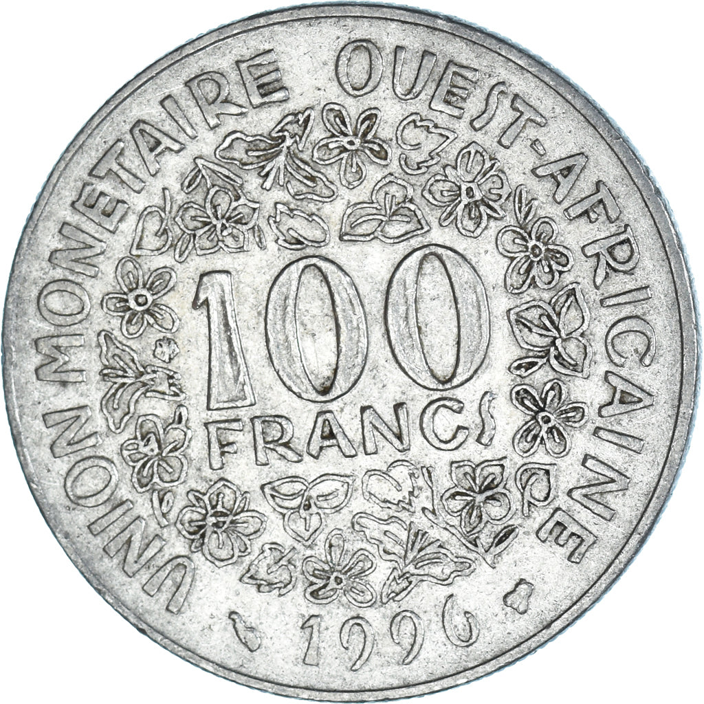 Münze, West African States, 100 Francs, 1996