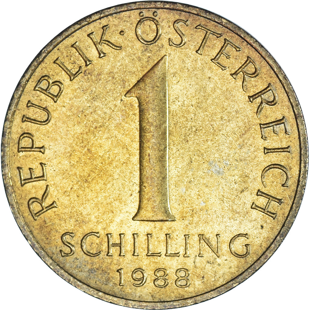 Monnaie, Autriche, Schilling, 1988