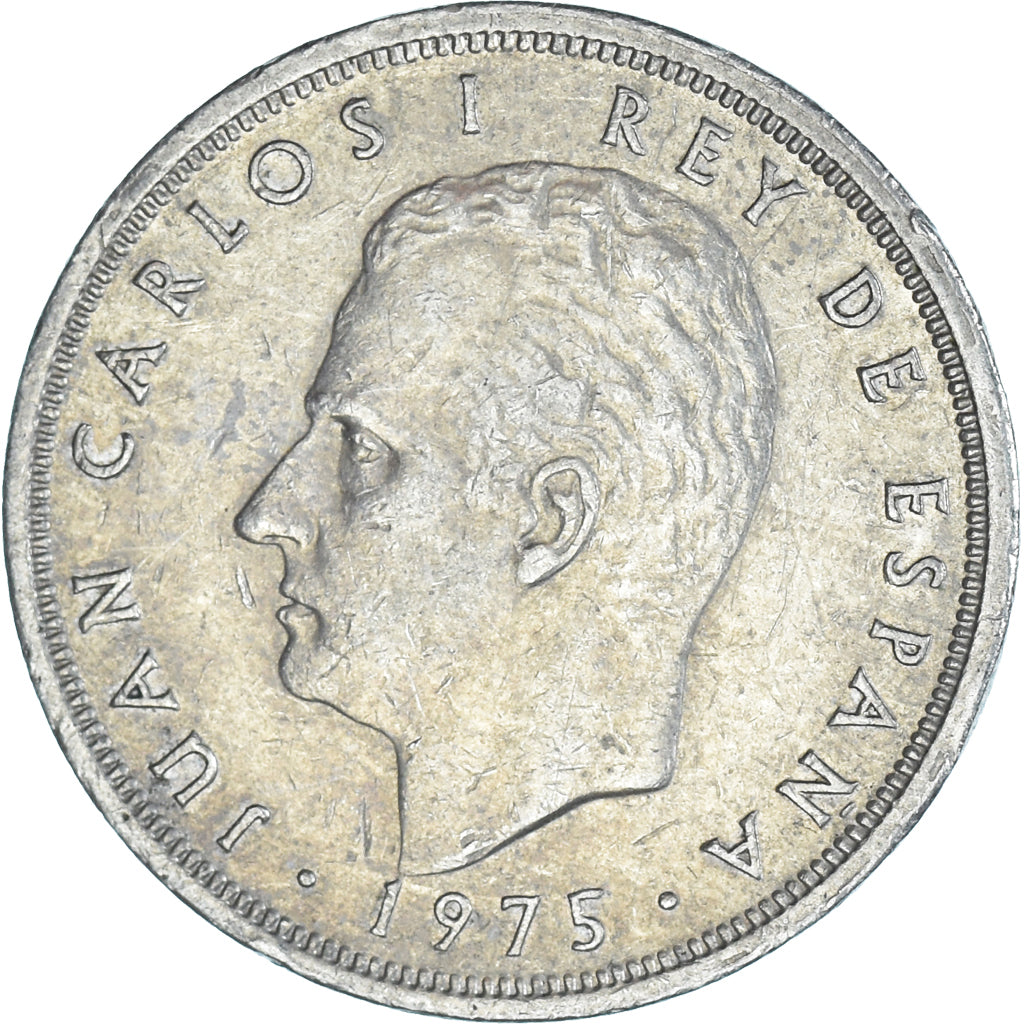 Moneda, España, 5 Pesetas, 1975