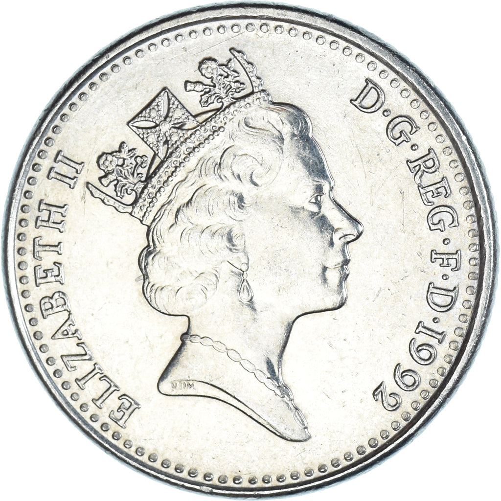 Moeda, Grã-Bretanha, 10 Pence, 1992