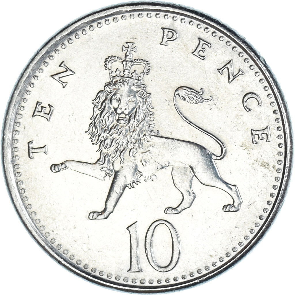 Moeda, Grã-Bretanha, 10 Pence, 1992