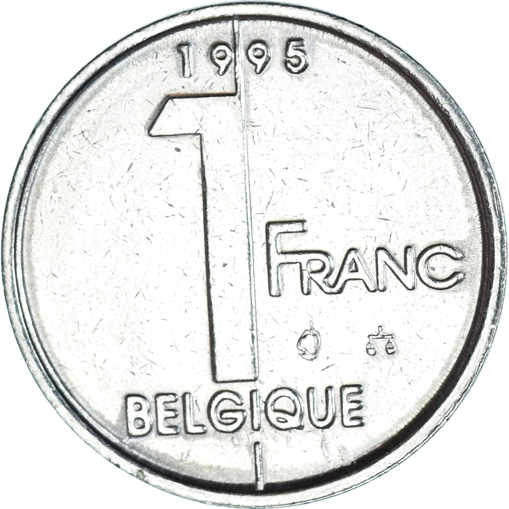 Munten, België, Franc, 1995