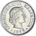 Moneda, Suiza, 10 Rappen, 1965