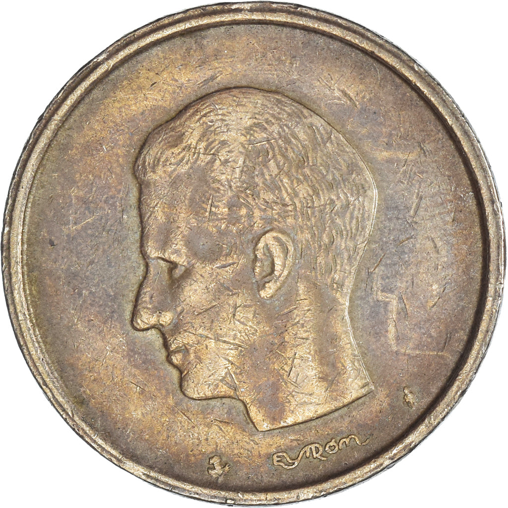Moneta, Belgio, 20 Francs, 20 Frank, 1980