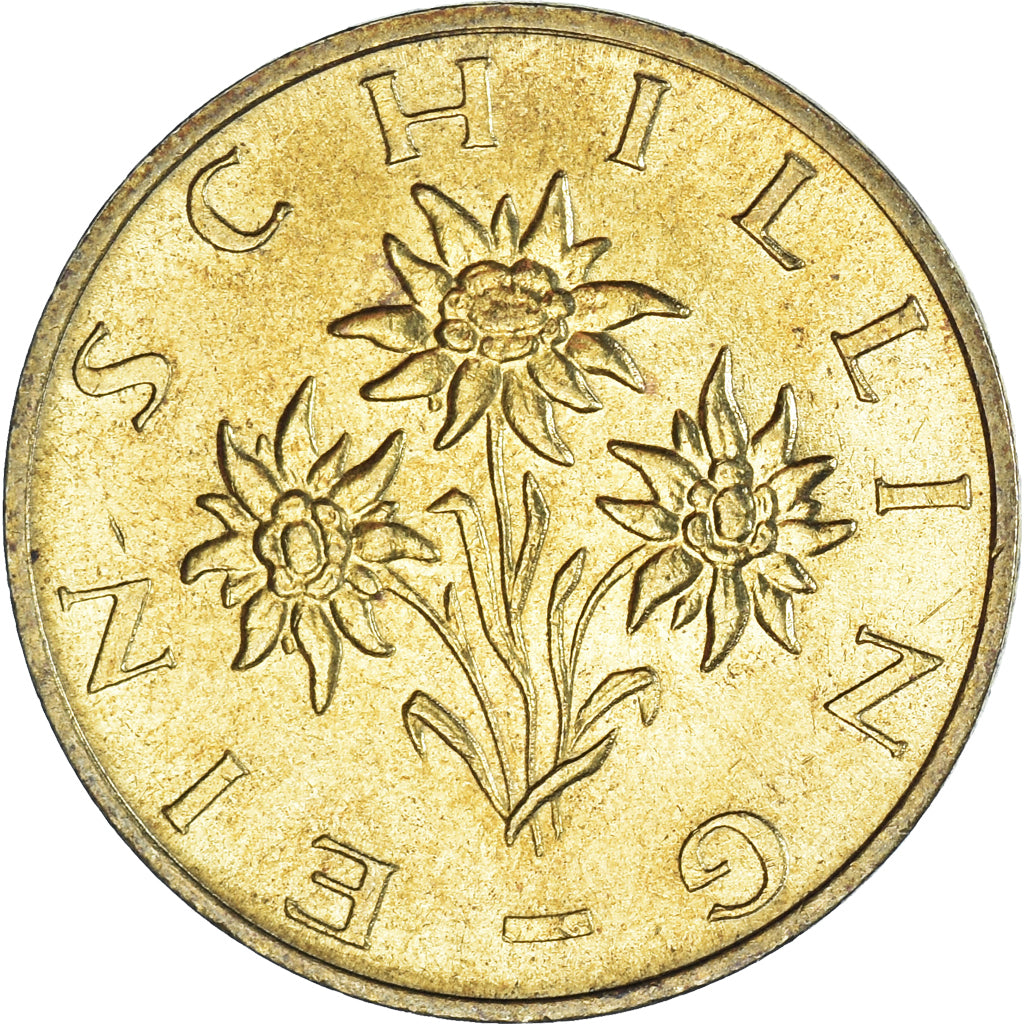 Coin, Austria, Schilling, 1989