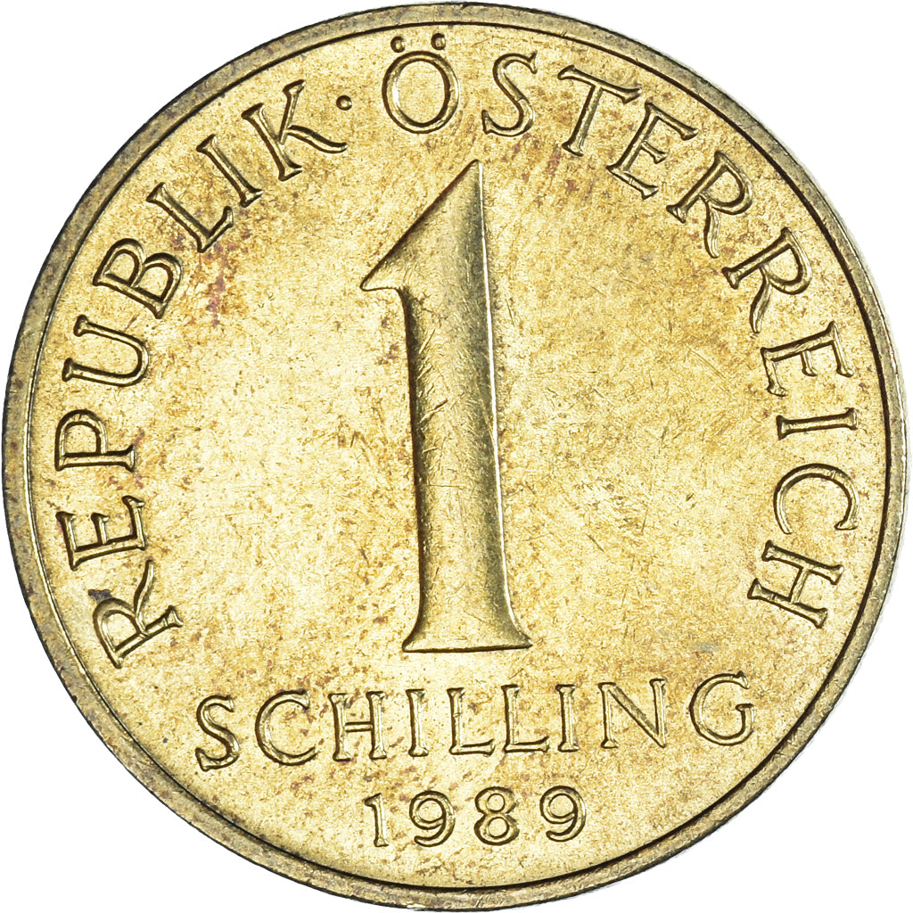 Coin, Austria, Schilling, 1989