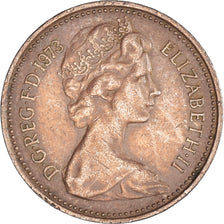 Moeda, Grã-Bretanha, New Penny, 1973
