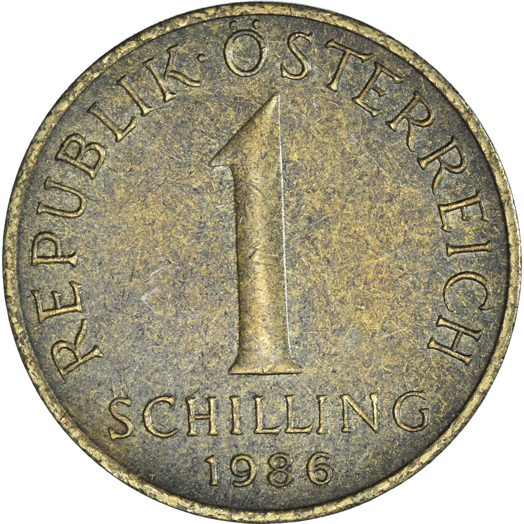 Coin, Austria, Schilling, 1986