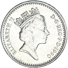 Monnaie, Grande-Bretagne, 5 Pence, 1990
